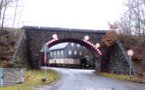 Brcke der Industriebahn an der Weigandstrae